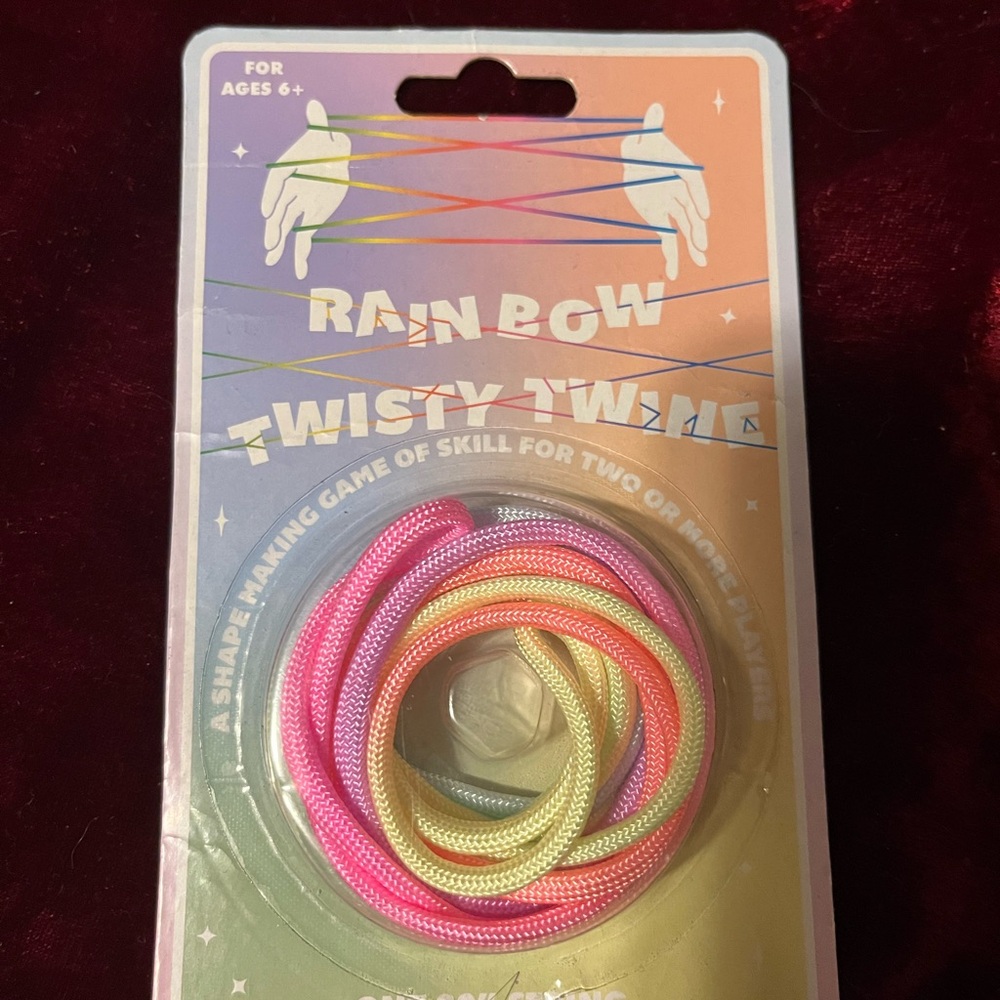 Rainbow Twisty Twine Game